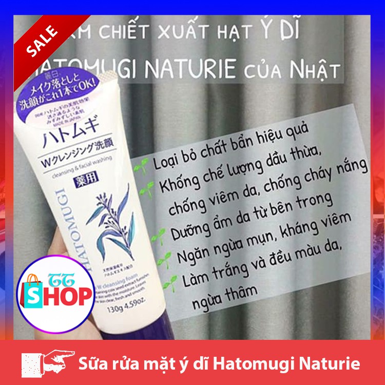 Sữa rửa mặt ý dĩ Hatomugi Naturie Nhật Bản | BigBuy360 - bigbuy360.vn