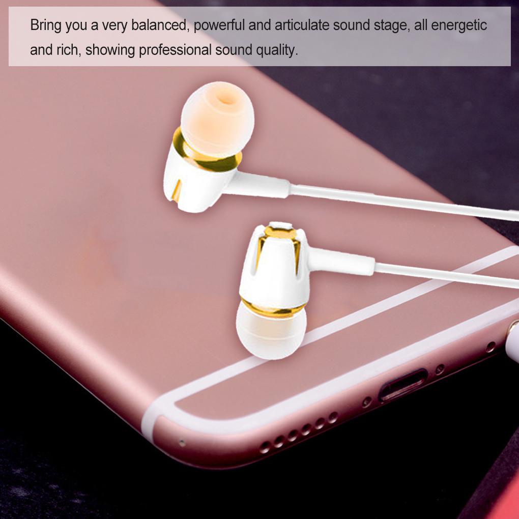 Tai Nghe Nhét Tai 3 5mm Kèm Mic Chuyên Dụng Cho Chạy Bộ / Cắm Trại