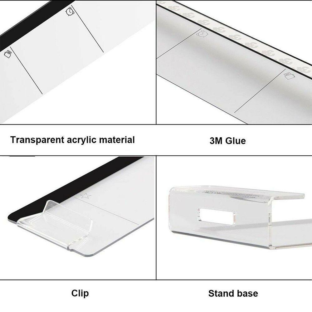 Giá Đỡ Điện Thoại Ghi Chú Trong Suốt Sành Điệu