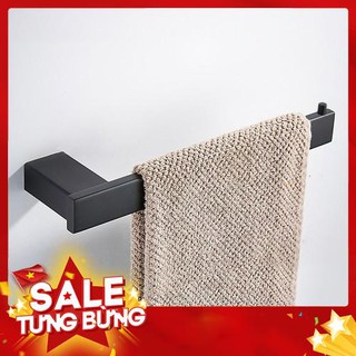 Thanh treo khăn đơn inox304 black series zento hc6806-1 - siêu hot