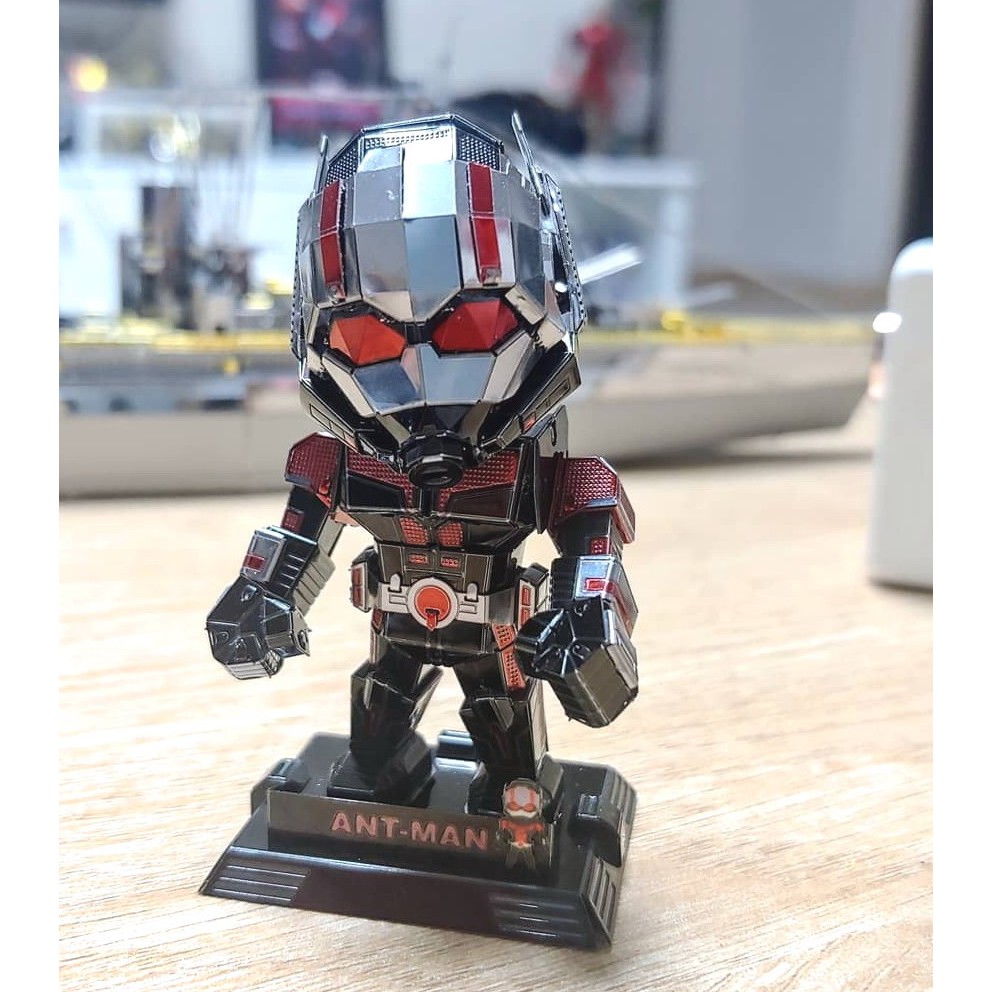 Mô Hình Lắp Ghép 3d Kim Loại avenger ,Iron man chibi