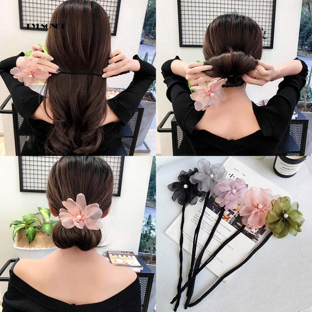Dụng Cụ Búi Tóc Kiểu Pháp Hoa Cho Nữ