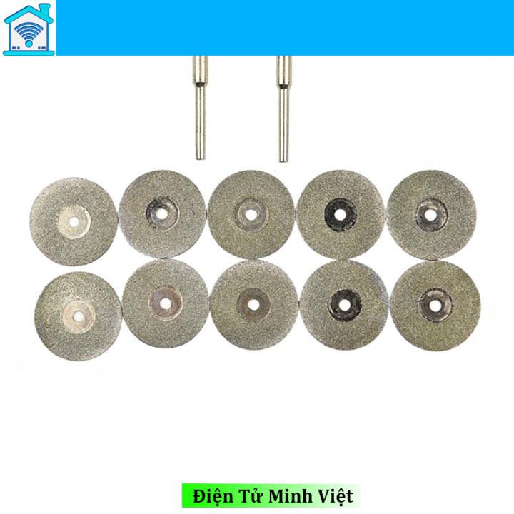 Đĩa Cắt Hợp Kim 20mm - Có Kèm Trục Cắt (Lưỡi Cắt Phíp Đồng) Giá Rẻ