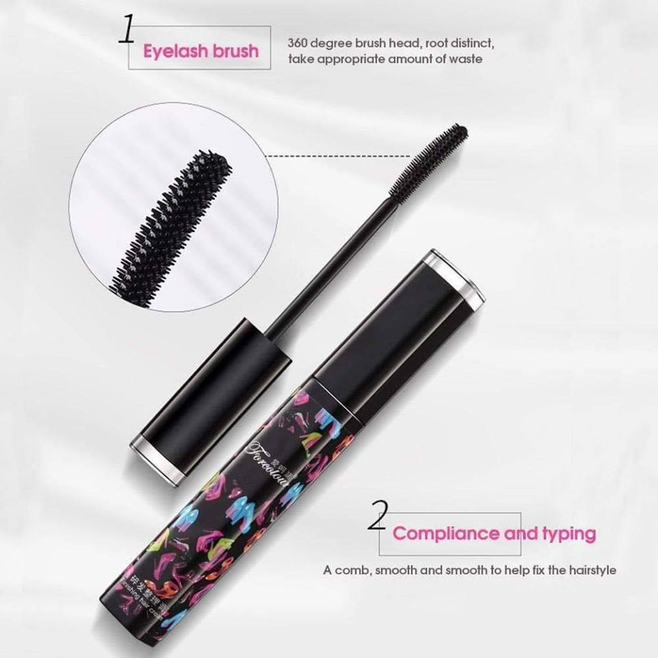 [FREESHIP] Chải tóc Mascara tạo kiểu tóc đẹp vuốt tóc con gọn vào nếp phụ kiện mini.