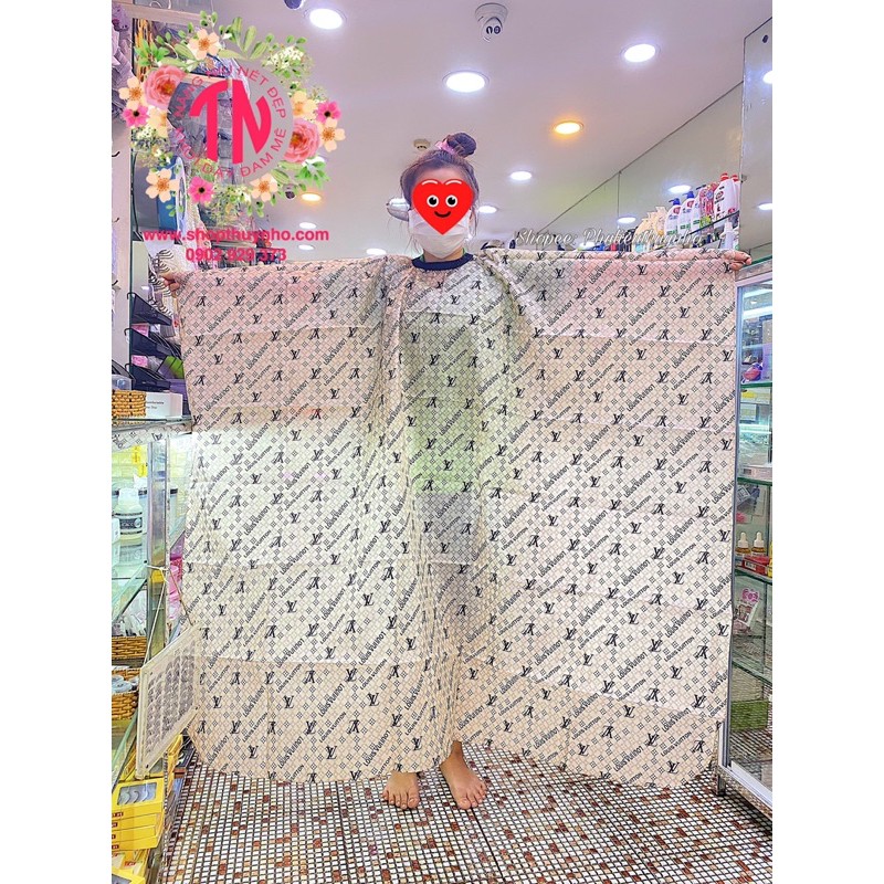 Áo choàng cắt tóc chống thấm nước cao cấp dành cho Salon, Barber