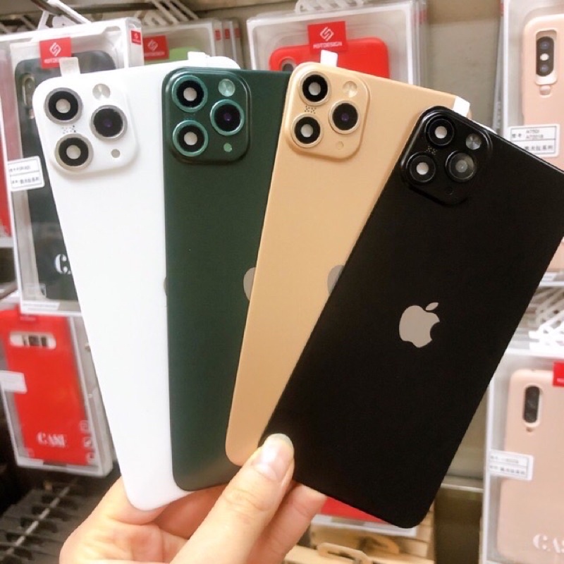 Dán cường lực 5D mặt sau độ lên IPhone 11 Pro Max cho IPhone X-IPhone XS Max