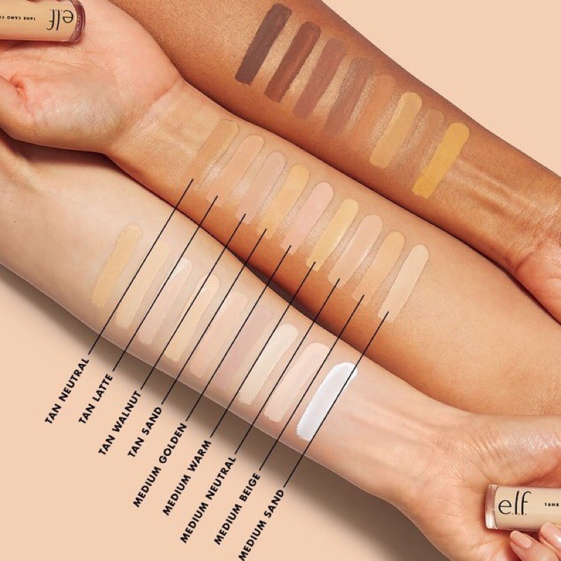 Kem che khuyết điểm dưỡng da lâu trôi e.l.f elf Hydrating camo concealer