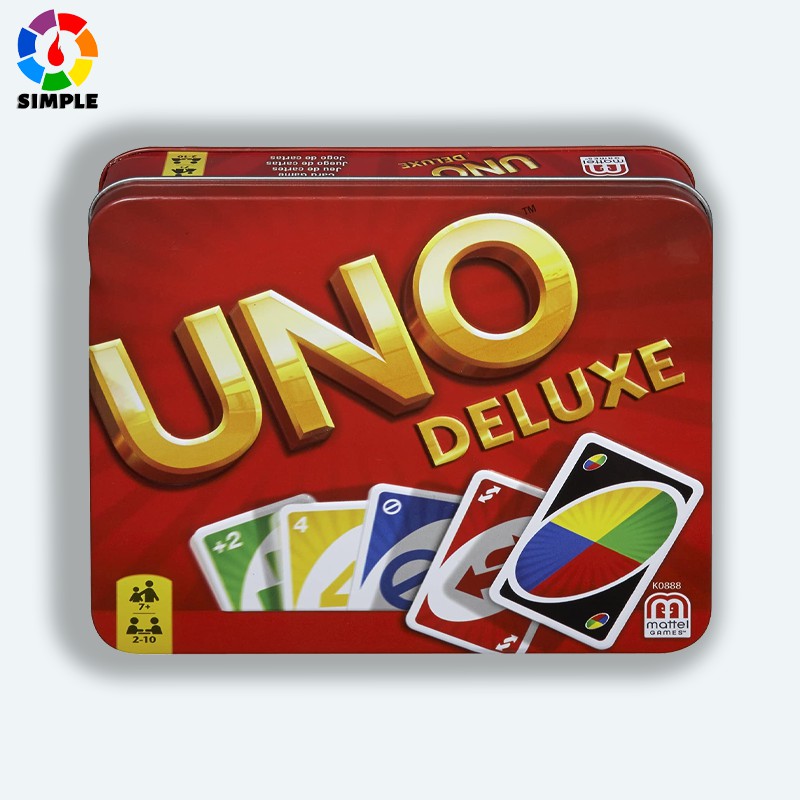 Uno Deluxe Card Game Bộ Bài Uno Deluxe