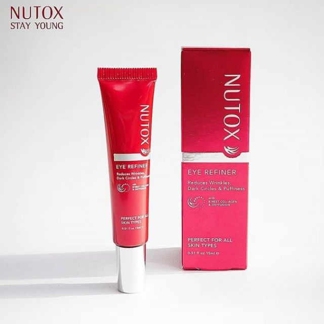 Kem Dưỡng & Ngừa Nếp Nhăn Vùng Mắt Trẻ Hóa Làn Da Nutox - 15ml (HSD Tháng 10.2021)