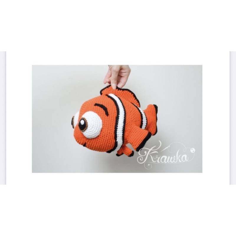 Cá Nemo bằng len dễ thương