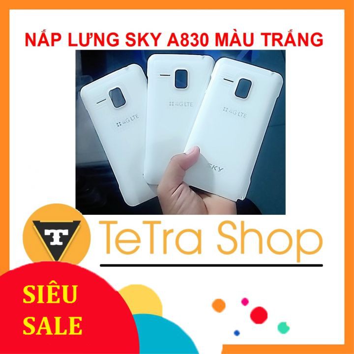 NẮP LƯNG SKY A830 MÀU TRẮNG