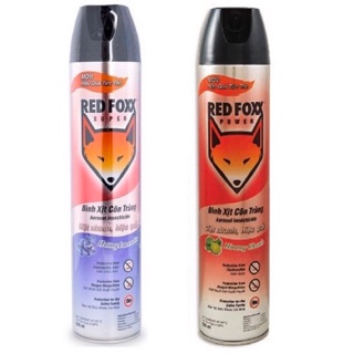 Bình xịt muỗi ℝ𝔼𝔻 𝔽𝕆𝕏𝕏 600ml]