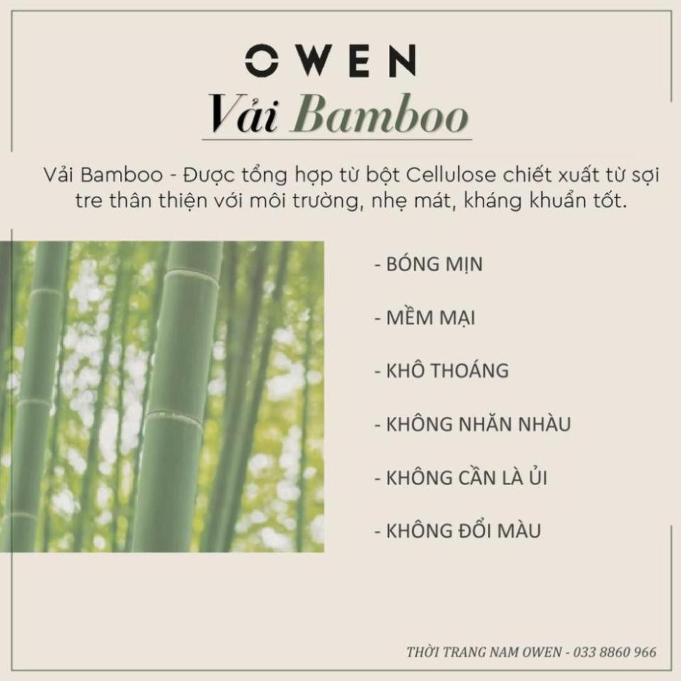 ⭐ (Deal 11-11) . Áo sơ mi cộc tay Owen vải sợi tre BA 20102  - áo sơ mi nam ngắn tay Cực . .1 . > 🛫 . hàng Chuẩn : ☑ ⭐ ˇ