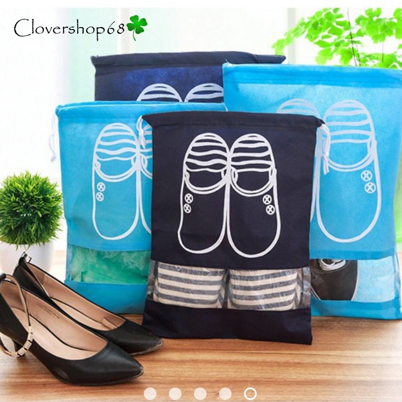 Túi đựng giầy dép chống bụi, chống ẩm mốc.    Clovershop68