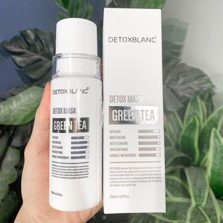 Mặt nạ thải độc trắng da detox blanc