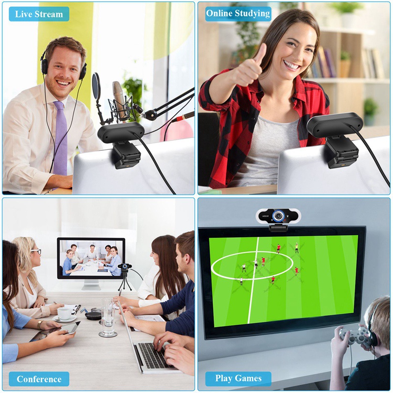 Webcam 2k Có Micro Cảm Biến Cmos X2 Cho Máy Tính | BigBuy360 - bigbuy360.vn