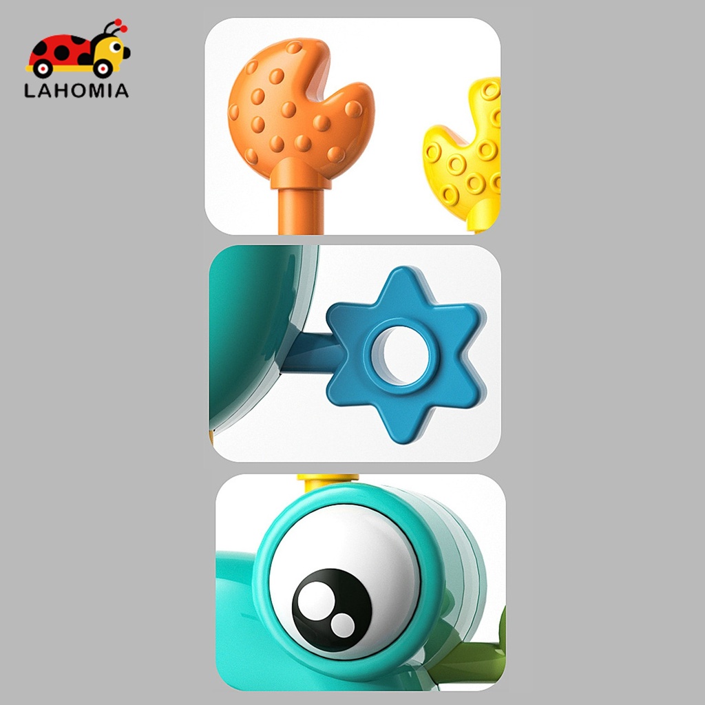 LAHOMIA Mô hình động vật biển đồ chơi phát triển trí tuệ vui nhộn dành cho trẻ em 18 tháng tuổi