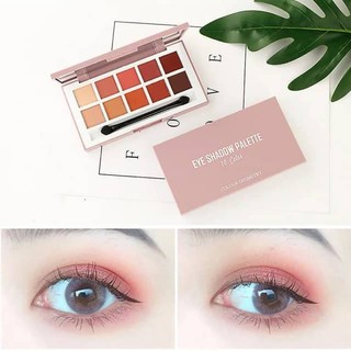 Phấn Mắt Lameila 10 ô tone đẹp [ẢNH THẬT]