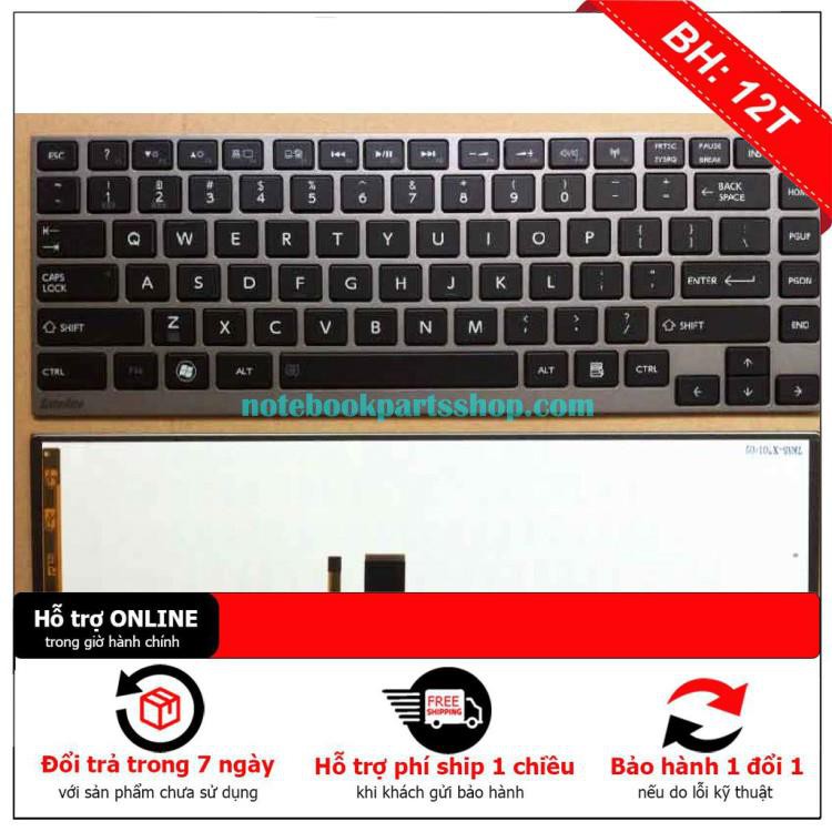 [BH12TH] Bàn phím laptop Toshiba Satellite Z830, Z835,Z930,U900 ,U920T ,U840 ,U800 ,U845