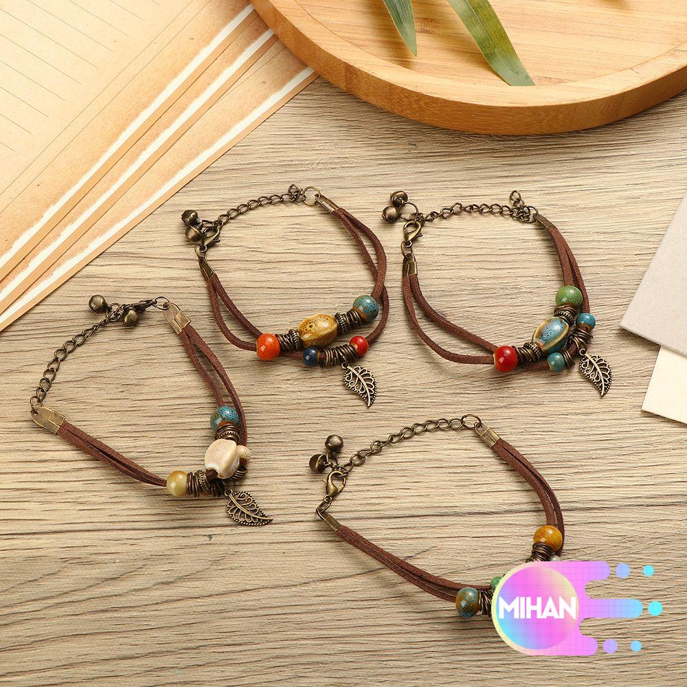 Vòng tay chuỗi hạt nhiều màu dễ thương MIHAN1 dành cho nữ