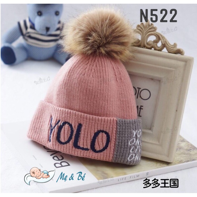 N522 - Mũ Len YOLO