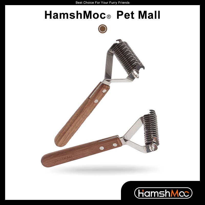 HamshMoc Lược chải lông thú cưng tùy chọn kiểu dáng