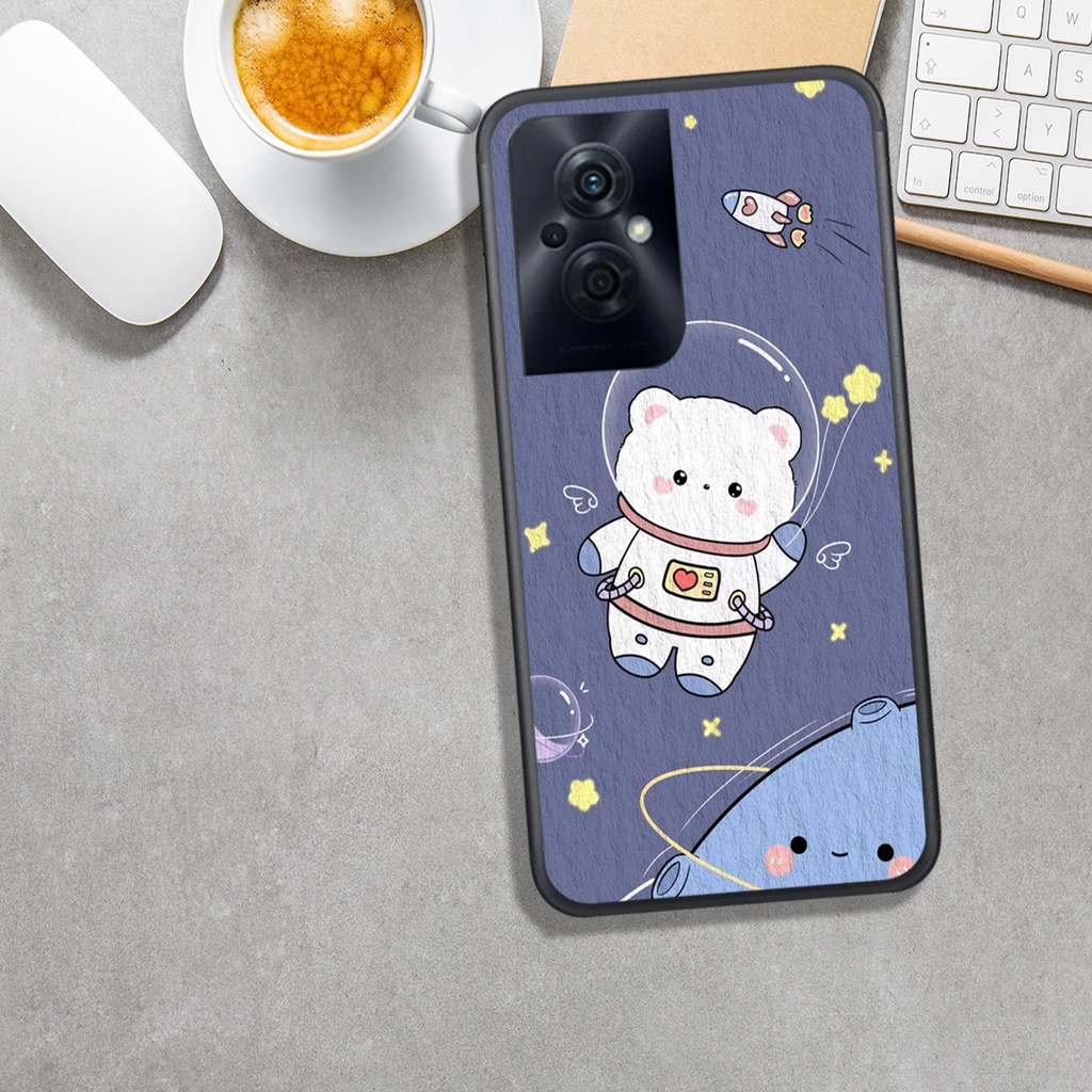 ỐP LƯNG OPPO RENO 8 4G - RENO 8 5G - RENO 8Z 5G, IN HÌNH.PHI HÀNH GIA CHIBI CỰC ĐẸP.