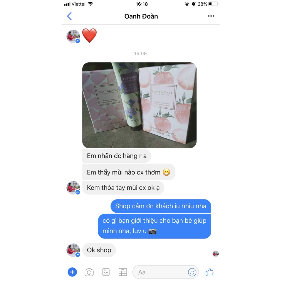 Nước hoa Flower Of Story 30ml hương hoa trái cây nhẹ nhàng dành cho học sinh