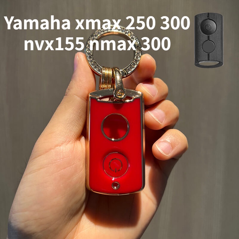 Vỏ Bảo Vệ Chìa Khóa Điều Khiển Từ Xa Kèm Móc Khóa Cho Yamaha Nmax 2020 2021 2022 ver 2 Aerox S Xmax Sniper 202