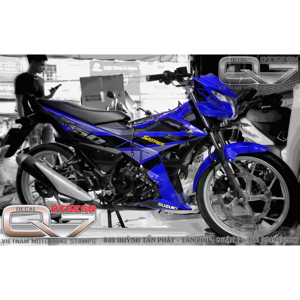 TEM RỜI RAIDER FI - XANH ĐEN