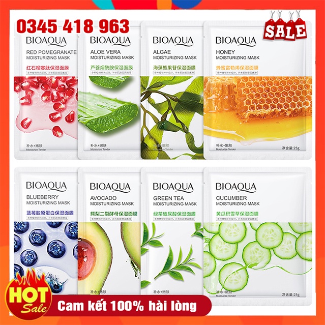 Mặt Nạ Dưỡng Da Bioaqua Cấp Ẩm Tái Tạo Collagen Chăm Sóc Da Trắng Sáng Mềm Mịn | BigBuy360 - bigbuy360.vn