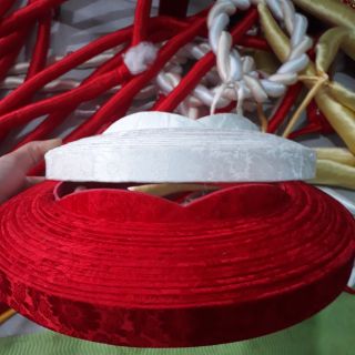 Khăn xếp gấm hoa 20 vòng .
