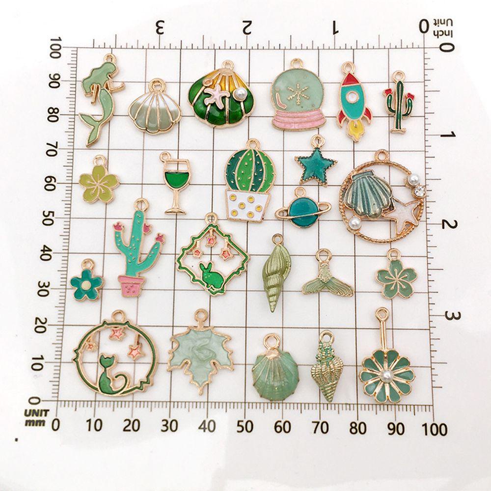 Set 31 Mặt Vòng cổ Tráng Men Thủ Công Nhiều Kiểu Dáng Thời Trang