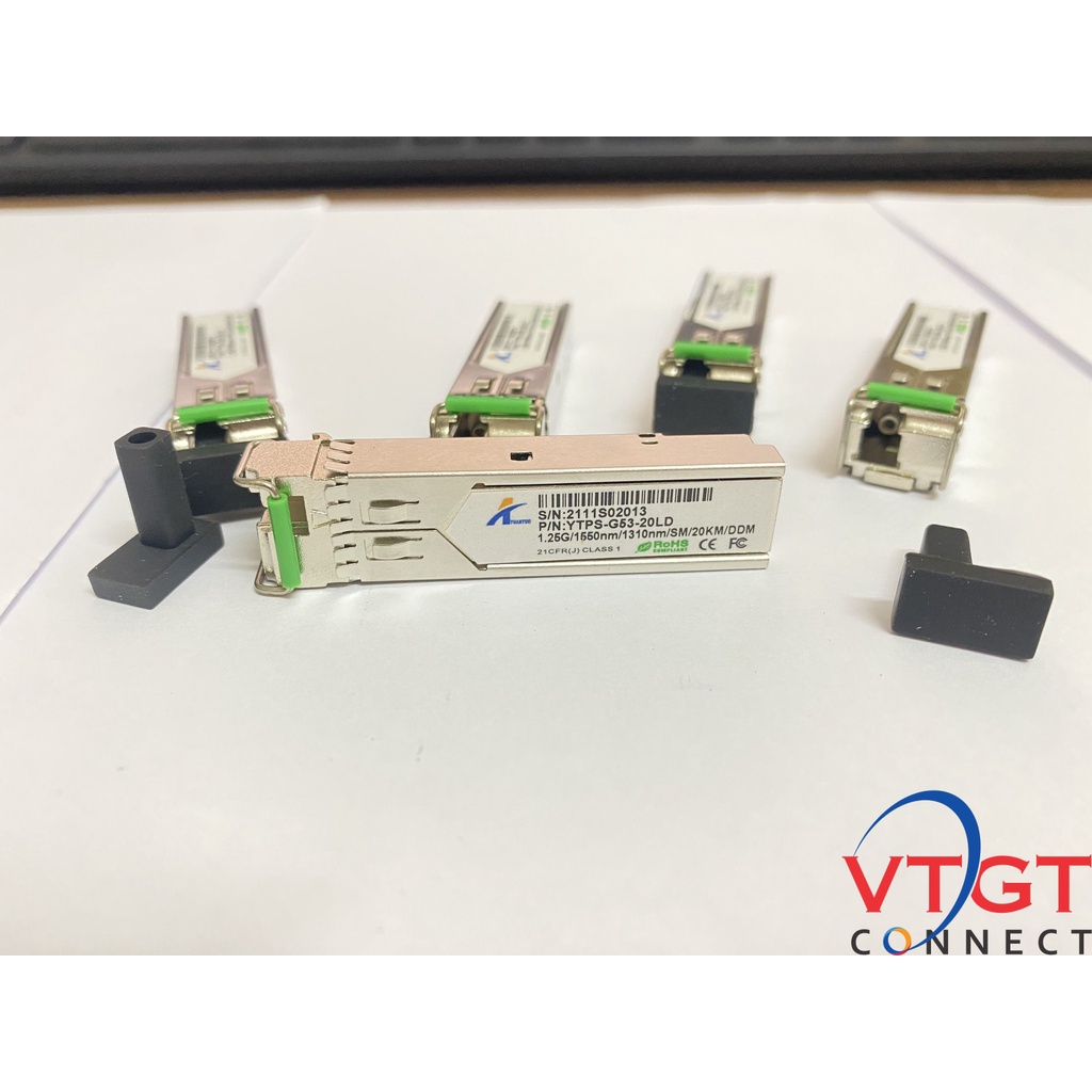 Module quang SFP Singlemode  1 sợi 1G 20Km
