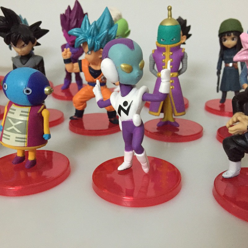 Combo 6 nhân vật 7 viên ngọc rồng Dragon Ball Songoku Son Goku chibi dễ thuong 6-8cm