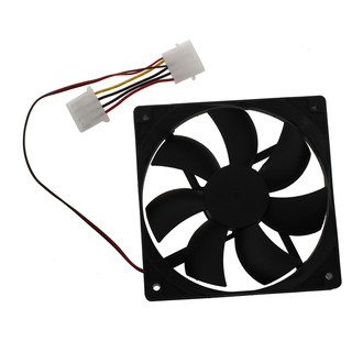 semoic Computer PC Case 4 Pin Cool Cooler Cooling Fan 120mm