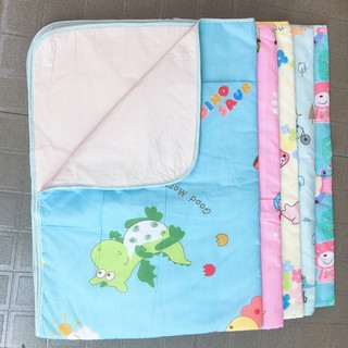 Tấm Trải 3 Lớp Chống Thấm Size Đại Kích Thước Lớn 80X100cm Có Thể Dùng Trải Giường Và Nệm Cho Bé Đái Dầm và Người Già