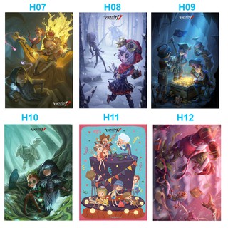 Poster-Tranh-dán -tường-anime-Identity-V (MẪU 1)