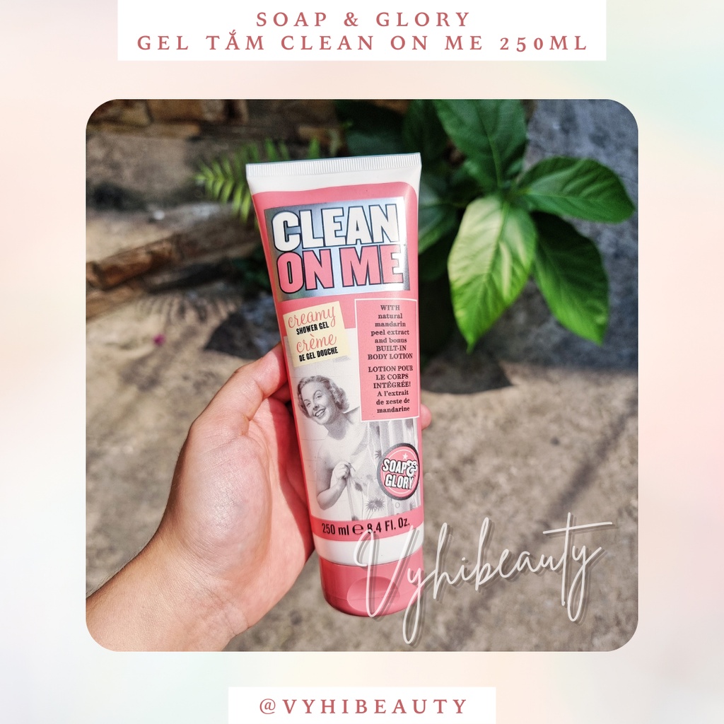 Sữa tắm Soap and Glory Clean On Me Creamy Shower Gel 250ml