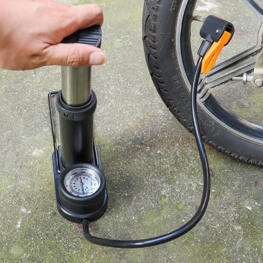 LET Ống Bơm Xe Đạp Mini Bằng Kim Loại Siêu Nhẹ ​Ống Bơm Chuyên Dụng Chất Lượng Cao