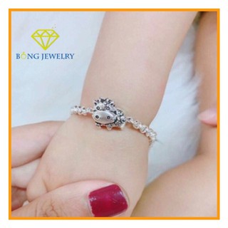 Lắc tay, lắc chân bạc cho bé