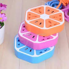 Combo 2 Ổ cắm điện lục giác tích hợp 2 cổng USB - Mẫu mới 2018(Retoanquoc)