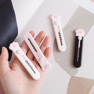 Dao rọc giấy chân mèo cute