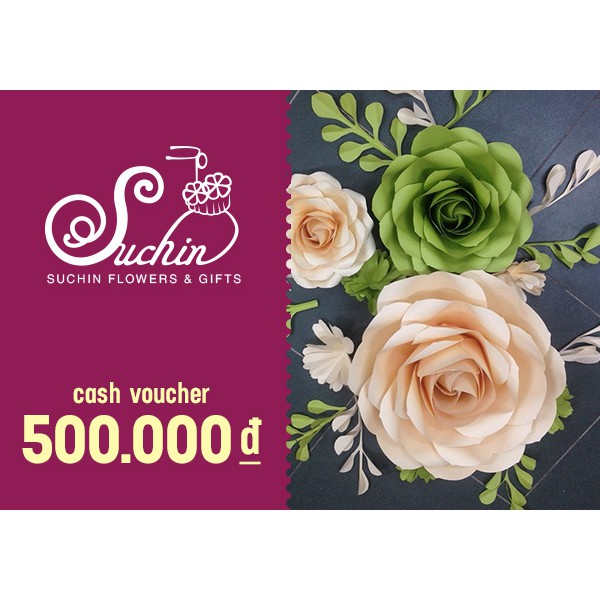 Hà Nội [Evoucher] Phiếu quà tặng Suchin 500.000 VNĐ