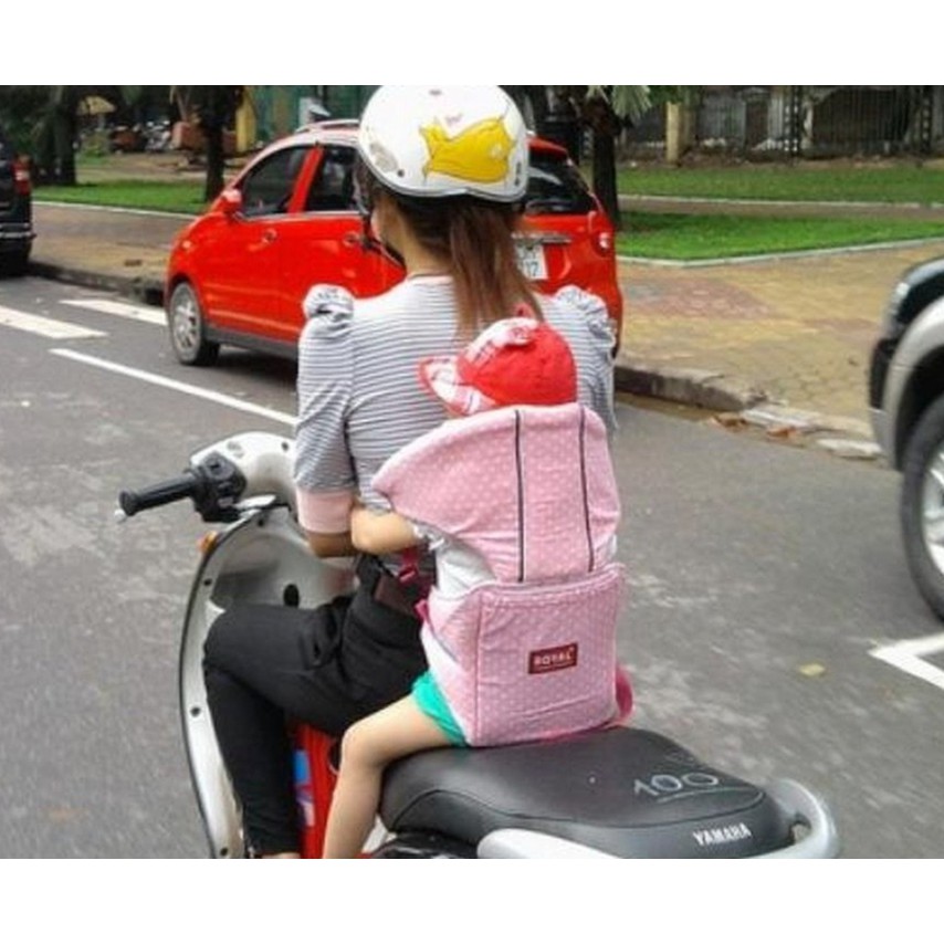 Đai xe máy đỡ cổ cho bé hàng Việt Nam