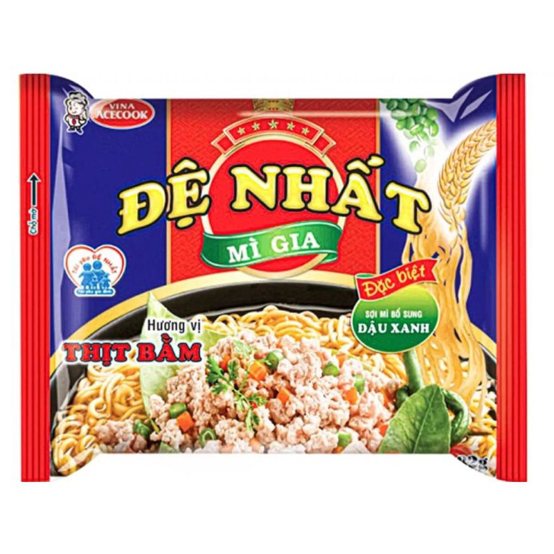 Mì Đệ Nhất hương vị thịt bằm- Lốc 5 Gói