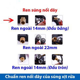 Súng Xịt - Súng Rửa Xe Áp Lực Cao Chính hãng