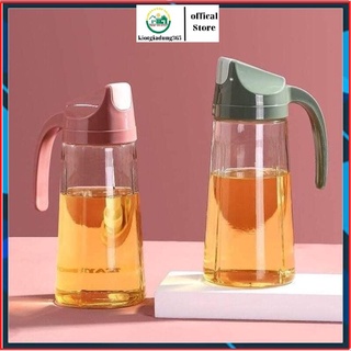Bình thuỷ tinh rót dầu 600ml