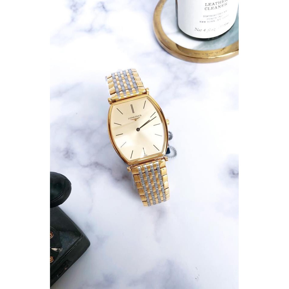 Đồng hồ nữ chính hãng Longines L4.705.2.32.7 La Classique Tonneau - Máy Quartz pin Thụy Sĩ - Kính Sapphire