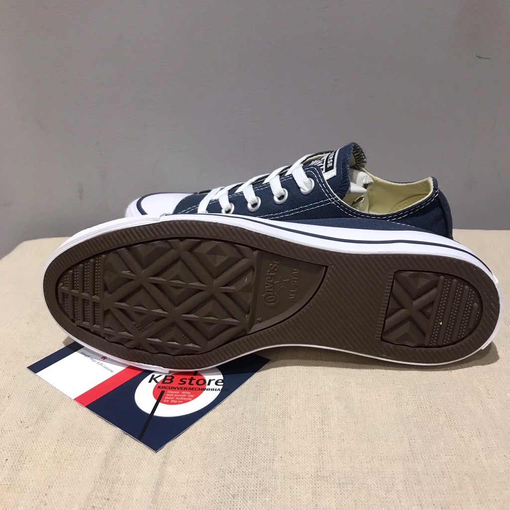 Giày Converse Classic Navy cổ thấp chính hãng